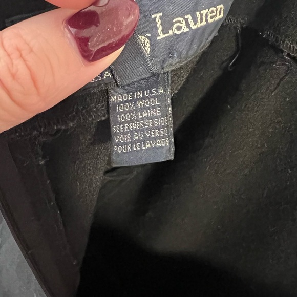 Vintage Ralph Lauren wool sheath dress - Picture 3 of 4